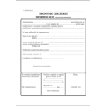 Tipizat - decont cheltuieli - A5, fata/verso, 100 file