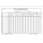 Tipizat - NIR cu TVA - A4, landscape, simplu, 100 file