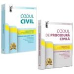 Pachet Codul civil si Codul de procedura civila Ianuarie 2026. Editii tiparite pe hartie alba - Dan Lupascu