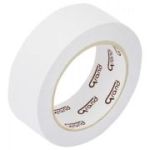 Banda dublu adeziva Grand 130-1207, 38 mm x 25 m, alb