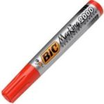 Marker permanent Bic Marking 2000, varf rotund, 1. 7mm, Rosu