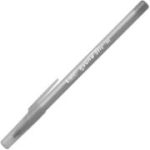 Pix cu bila Bic Roundstic Clasic, 1. 0mm, cu capac, corp in culoarea scrisului, Negru