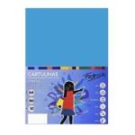 Carton colorat A4 Fabrisa 15464, 180g/mp, albastru turcoaz intens, top 50 coli