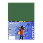 Carton colorat A4 Fabrisa, 180g/mp, verde intens, top 250 coli