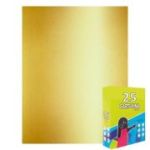 Carton colorat Fabrisa 17095, 50x65cm, 180g/mp, auriu intens, top 25 coli