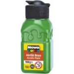 Culoare acrilica 100 ml, verde, Nova Color