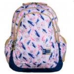 Ghiozdan St. Majewski St. Right Boho, 4 compartimente, 2 buzunare, gri