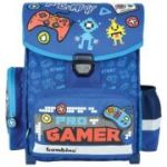 Ghiozdan St. Majewski Bambino Gamer, 1 compartiment, 3 buzunare, albastru