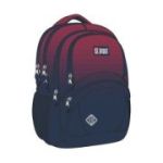 Ghiozdan St. Majewski St. Right Burgund Gradient, 42x30x17 cm