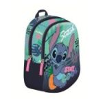 Ghiozdan St. Majewski Stitch, 30x23x12 cm, negru