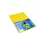 Hartie colorata A4 Fabrisa 15624, 80g/mp, galben intens, top 100 coli