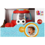 Jucarie bebelusi cu sunete, crab interactiv, Bam Bam 515139, 18+ luni