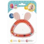 Jucarie bebelusi zornaitoare, iepure, diverse culori,- Bam Bam 515069, 0+ luni