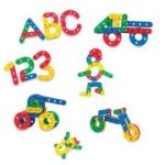 SET CONSTRUCTIE PUZZLE CLICK CLICK, 96 PCS