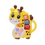 JUCARIE GIRAFA CU LUMINI SI SUNETE, DIVERSE CULORI, MOMKI