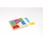 PUZZLE DIN LEMN CU NUMERE, 12 PIESE