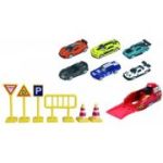 Set lansator cu masinute Die Cast, 1/64