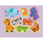 PUZZLE DIN SPUMA EVA, ANIMALELE DIN SAFARI, PUEDO