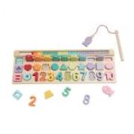 JOC PUZZLE DIN LEMN, 4 IN 1, 35 DE PIESE, MOMKI