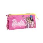 Penar neechipat Cerda Barbie, 1 fermoar, 3 compartimente, 22. 5x11. 5x2cm, 493658
