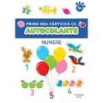 Prima mea carticica cu autocolante. Numere