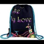 Rucsac cu snur pentru copii St. Right Bike, negru