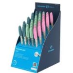 Stilou Schneider Zippi, Fanny Safari 168920 / 306742 / STI182, penita iridium M, alimentare rezerve, grip ergonomic, roz