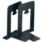 Suport carti/opritor Eagle 9353L, 232x176x150mm, metalic, negru, set 2 buc