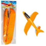 Avion din polistiren, cu led, 48x47 cm