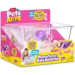 Pets Alive - Set de joaca interactiv, Mama Testoasa si puii sai