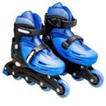 Role pentru copii, roti PVC, M (34-37), albastru