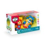 Jucarie pentru copii Set masini de curse, The Turbo Twins, WOW Toys