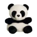 Aurora Palm Pals, jucarie de plus de tinut in palma, Urs panda, 13 cm