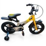 Bicicleta copii, cadru magneziu, nr. 14, galben