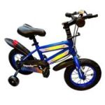 Bicicleta copii, cu lumina, nr. 16, albastru