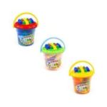 Cuburi constructii Junior, 57 piese/galetusa, Polesie