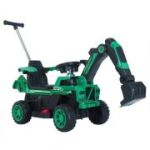 Excavator fara pedale, verde