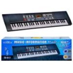 Orga cu baterii + microfon si suport partitura, 61 clape