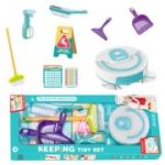 Play set Curatenie - Aspirator robot + accesorii, 8 piese/set