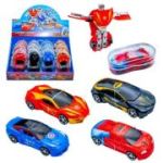 Roboti transformabili, 7. 5x5. 5x14. 5 cm, 12 buc/display