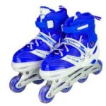 Role pentru copii, roti PVC, S (30-33), albastru