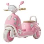 Scuter cu acumulator, 1 motor, 6V, 4A, roz