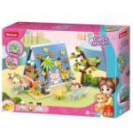 Set de constructie Girl's Dream, 341 piese, Vacanta la cabana - Sluban
