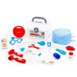 Set doctor in gentuta, 15 piese, 21. 1x17. 5x15. 5 cm, Polesie