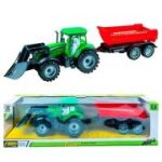 Tractor cu frictiune si remorca