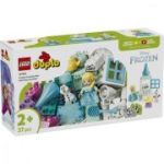 LEGO DUPLO. Cutie creativa cu Elsa si Olaf din Regatul de gheata 10462, 37 piese