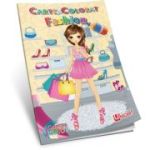Carte de colorat. Fashion