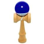 Kendama din lemn PKU, albastru