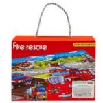 Puzzle in gentuta, Pompieri, 63 piese
