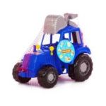 Tractor-excavator albastru Altay, 28. 5x17x22 cm, Polesie